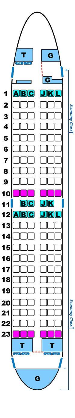 Mapa De Asientos Boeing B737 700 Plano Del Avión Seatmaestro Es