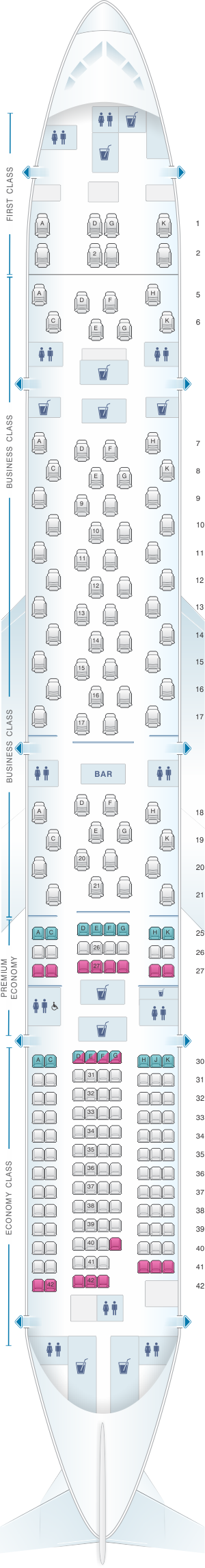 Seat Map Ana All Nippon Airways Boeing B Er Pax Boeing Sexiezpix Web Porn