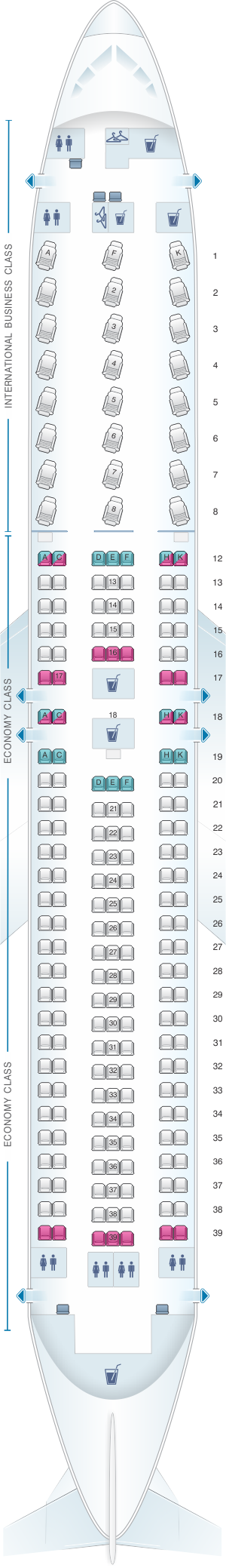 seat assignment air canada