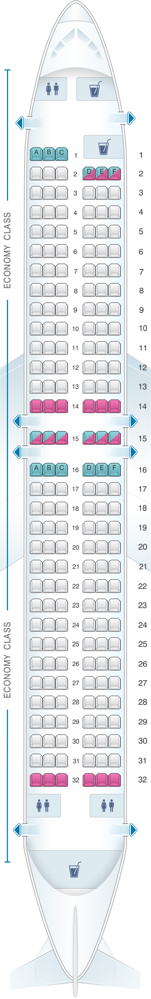 Mapa De Asientos Tui Boeing B737 800 Plano Del Avión Seatmaestro Es